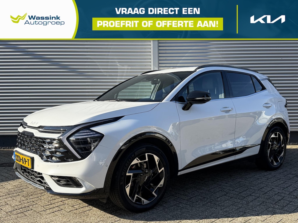 Kia Sportage 1.6 T-GDi Plug-in Hybrid AWD GT-Line | 360 Camera | Stoel/Stuurwielverwarming | Navigatie |