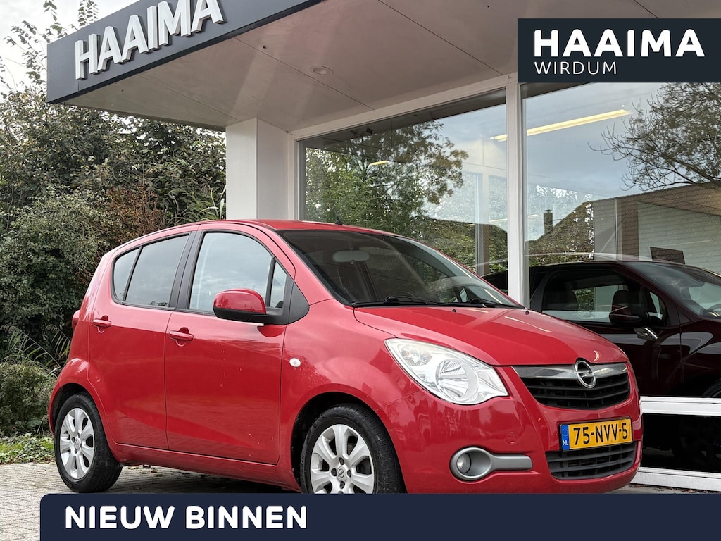 Opel Agila 1.2 Edition | Weinig kilometers | Trekhaak | Airco | Lichtmetalen velgen | Mistlampen | Multifunctioneel stuurwiel |
