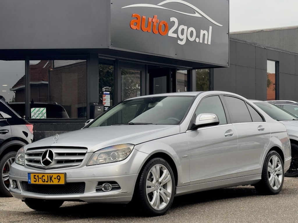 Mercedes-Benz C-klasse 180 KOMPRESSOR AVANTGARDE LEDER NAVI AIRCO LED LMV PDC