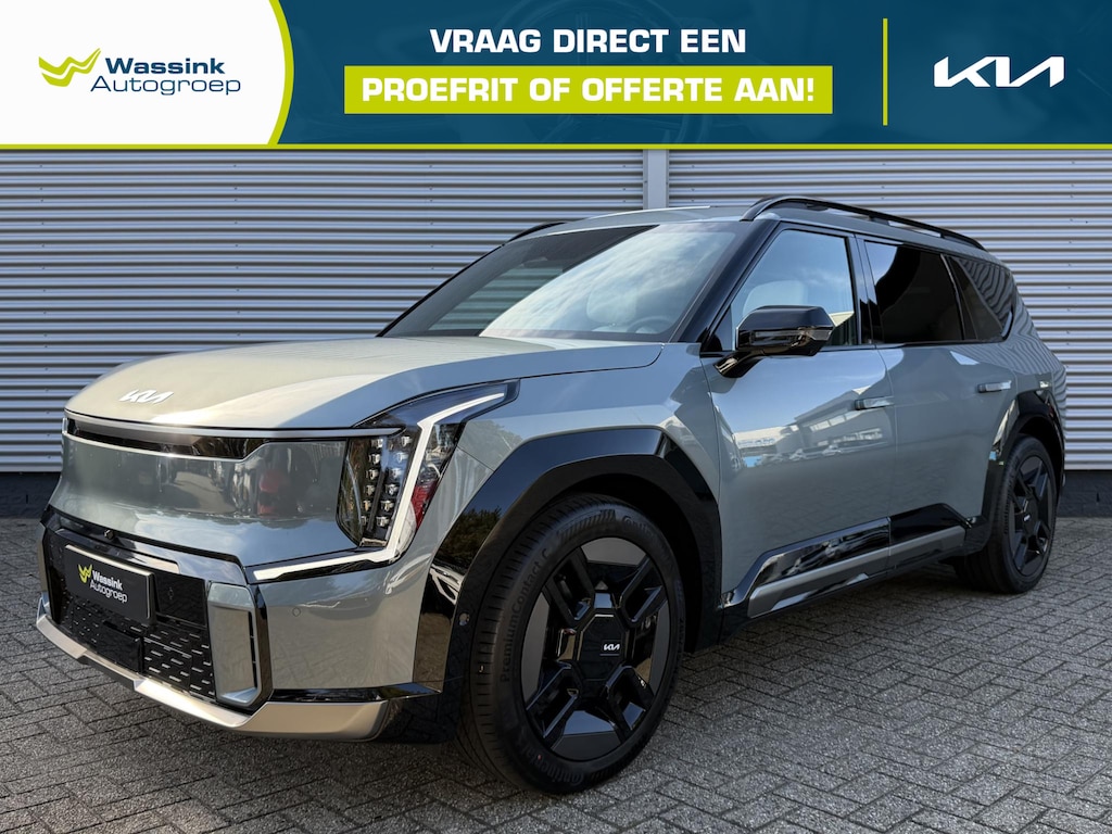 Kia EV9 GT-Line AWD 99.8 kWh | Stoelventilatie | Stoel/Stuurwielverwarming | 360 Camera | Memory | HUD |