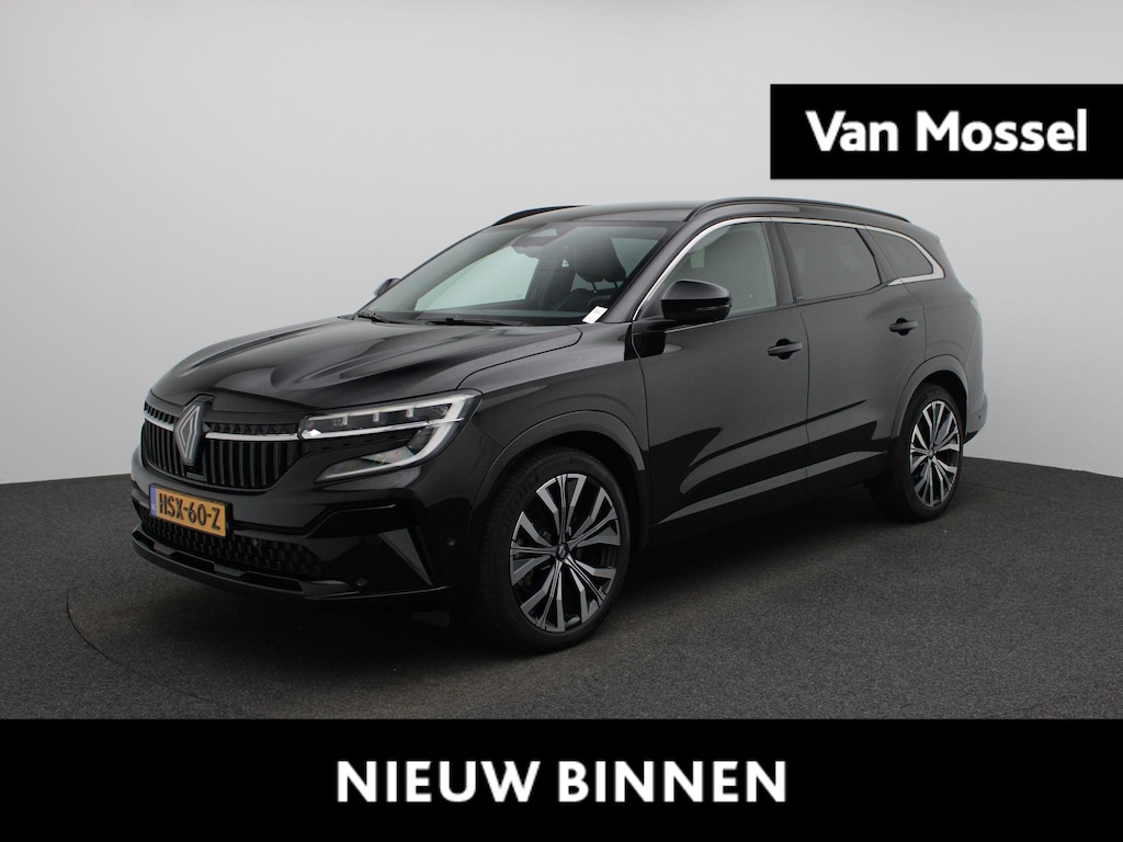 Renault Espace E-Tech full hybrid 200 iconic 7p. | Trekhaak | Adaptive Cruise Control | Blind Spot Warning | Climate Control | Elektrische Achterklep | Elektrisch Verstelbare Voorstoelen met Massagefunctie | Around View Camera | Stoel- Stuur- en Voorruitverwarming | Trekhaak |