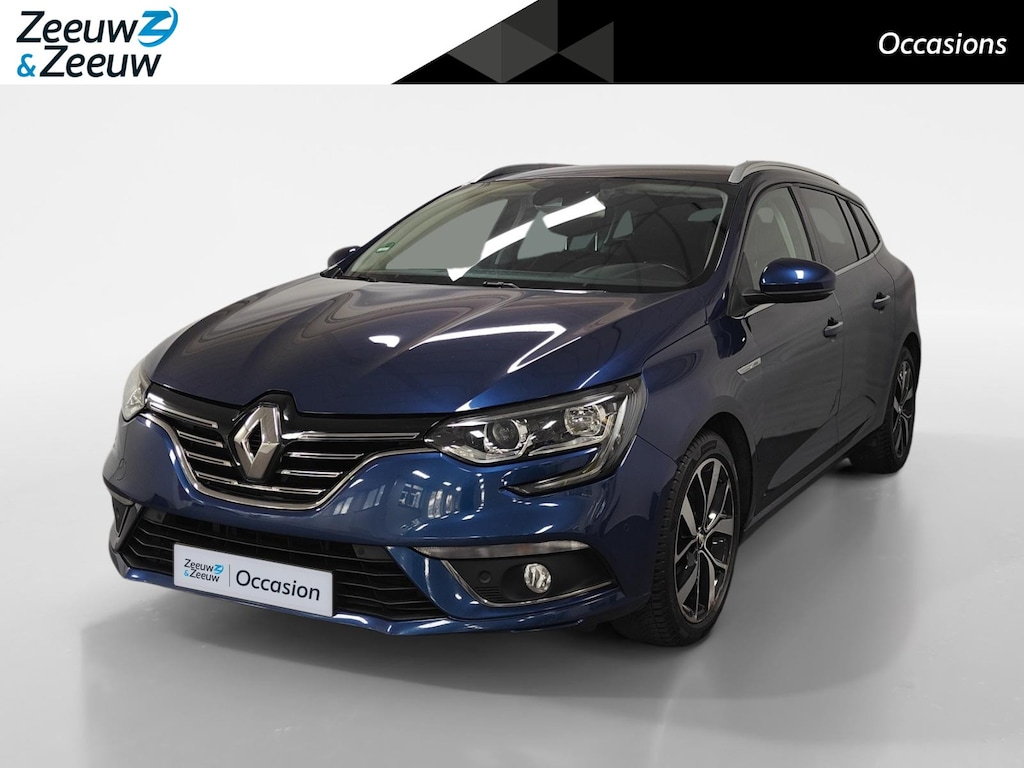 Renault Megane Estate 1.3 TCe Bose AUTOMAAT NAVI AIRCO CAMERA BOSE SPEAKERS TREKHAAK(TREKGEWICHT VAN 1750KG) KEYLESS ENTRY BLUETOOTH ZEER MOOIE AUTO