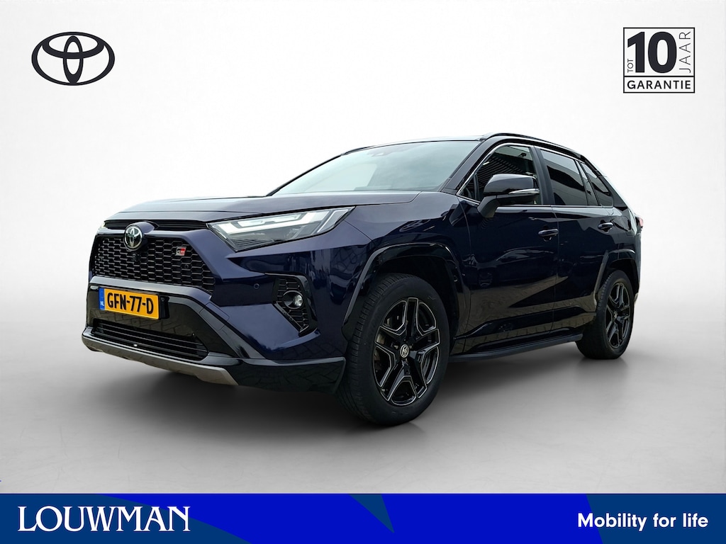 Toyota RAV4 2.5 Hybrid AWD GR SPORT PLUS PACK | Panorama Schuif/Kanteldak | JBL | dodehoek detectie | 360 Camera + Camera binnenspiegel | Stoel+Stuurverwarming | Trekhaak 1650KG trekgewicht |