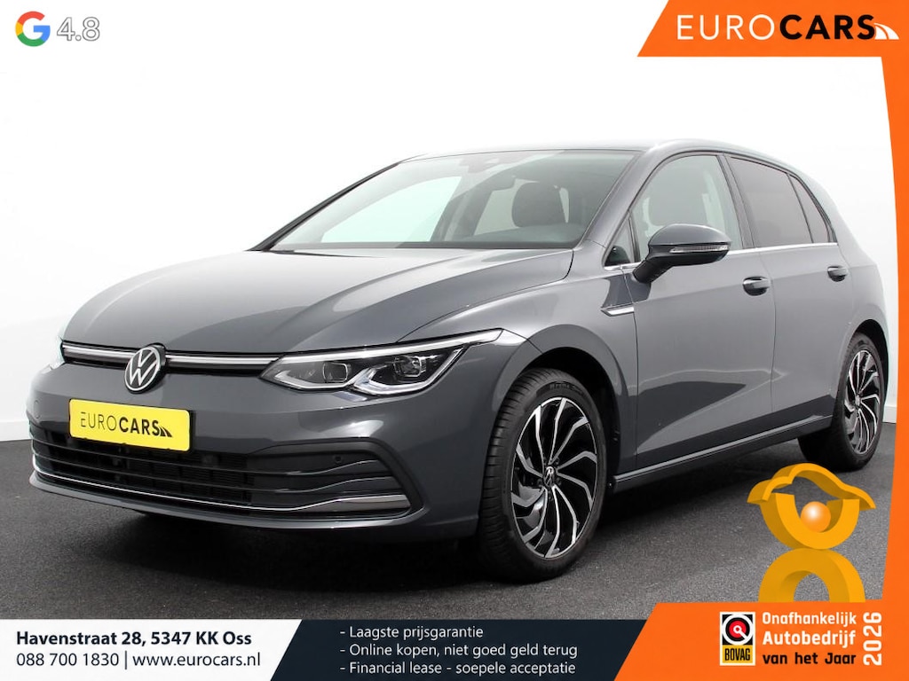 Volkswagen Golf 1.5 eTSI 150pk DSG Style Navigatie DAB Camera Lane Assist LED Adaptive Cruise Control Keyless Go Stoelverwarming Lichtmetalen Velgen