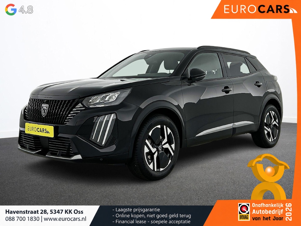 Peugeot 2008 1.2 PureTech 130pk Automaat Allure Navigatie Apple Carplay/Android Auto 360 camera Parkeersensoren Blind Spot Assist Adaptive Cruise Control Stoelverwarming