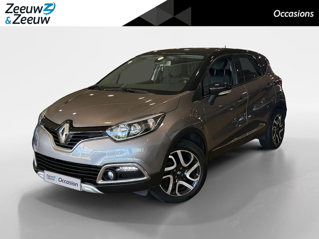 Renault Captur 0.9 TCe Xmod *1e Eigenaar*Navi+Camera*Stoel Verw.*Leder*PDC*Trekhaak*Lage K.M.!