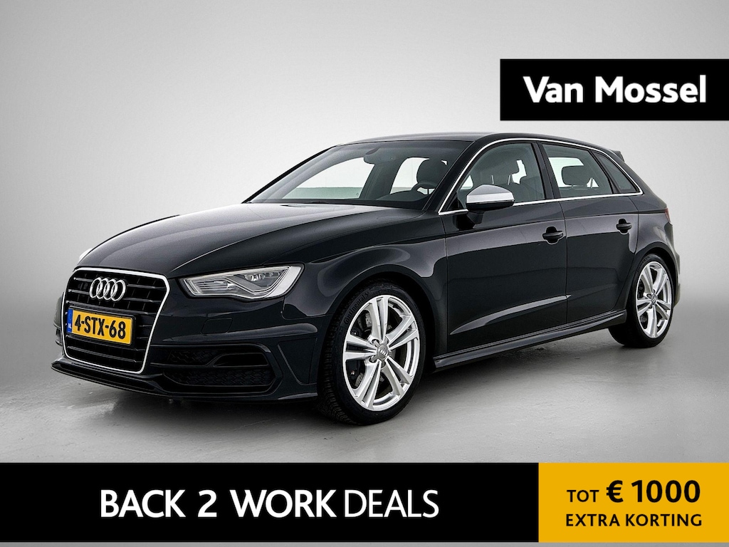 Audi S3 Sportback 2.0 TFSI Quattro Pro Line Plus | ORIGINEEL NEDERLANDS | S-LINE INTERIEUR | HALF-LEDER | NAVIGATIE | CLIMATE CONTROL | CRUISE CONTROL | MULTIFUNCTIONEEL STUURWIEL | LED VERLICHTING | DRIVE SELECT | LICHTMETALEN VELGEN |