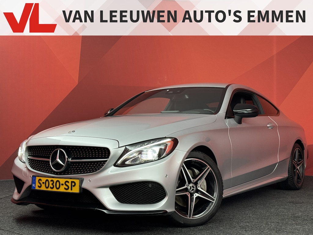 Mercedes-Benz C-klasse Coupé 220 d Premium Plus | AMG | Burmester | HUD |