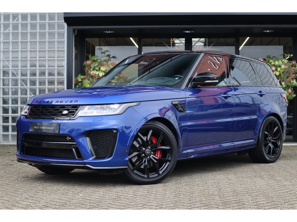 Land Rover Range Rover Sport P575 SVR | Carbon interieur, Meridian Audio, Adaptive Cruise Control, Zitklima, Stuurverwarming, Pano