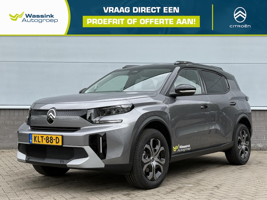 Citroën C3 Aircross 1.2 Hybrid 145 pk Plus 7p. | 7 Zitplaatsen | Achteruitrijcamera | Parkeersensoren | Apple Carplay/ Android Auto | Cruise Control