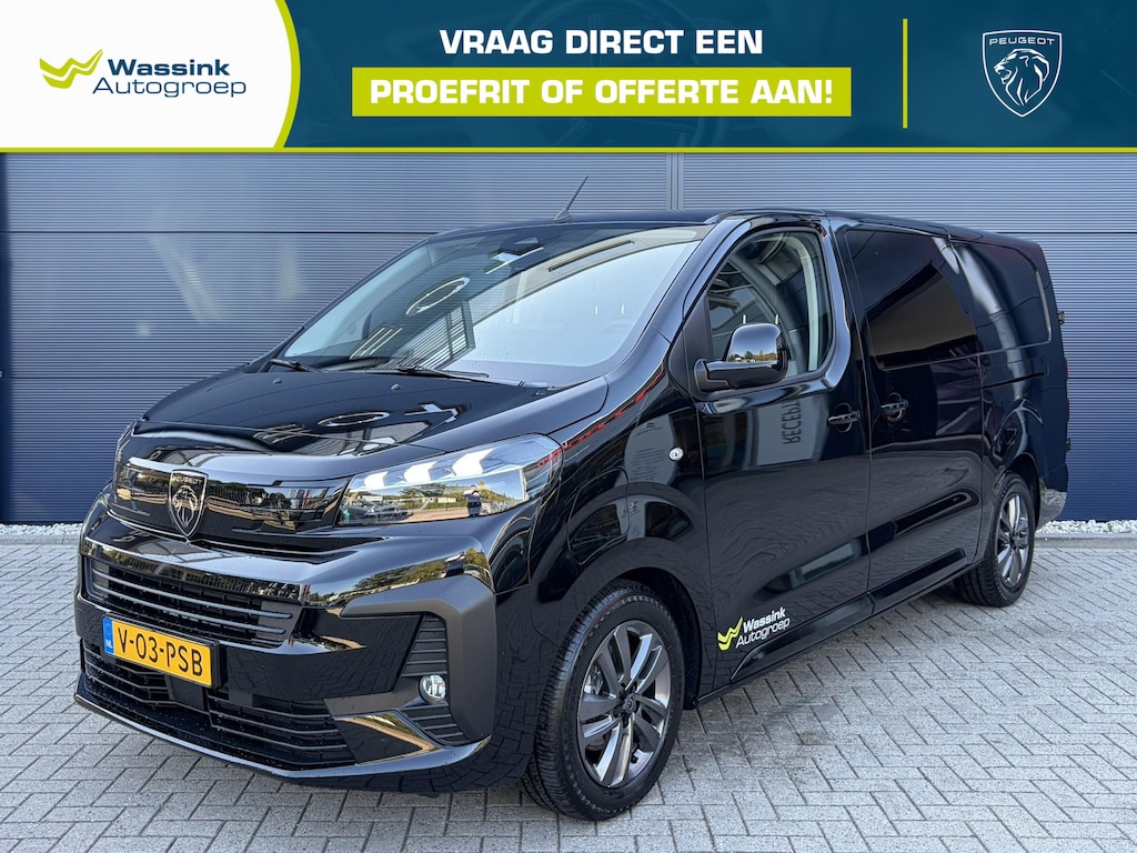 Peugeot e-Expert EV L3 DC 75 kWh I Full Eco LED koplampen I Exterieurpakket I 17 inch lichtmetalen velgen