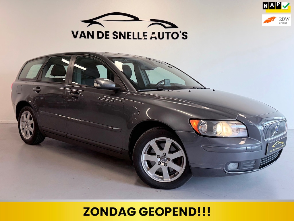Volvo V50 2.4 Edition II AUTOMAAT/NAP/CLIMA/CRUISE/NAVI/TREKHAAK