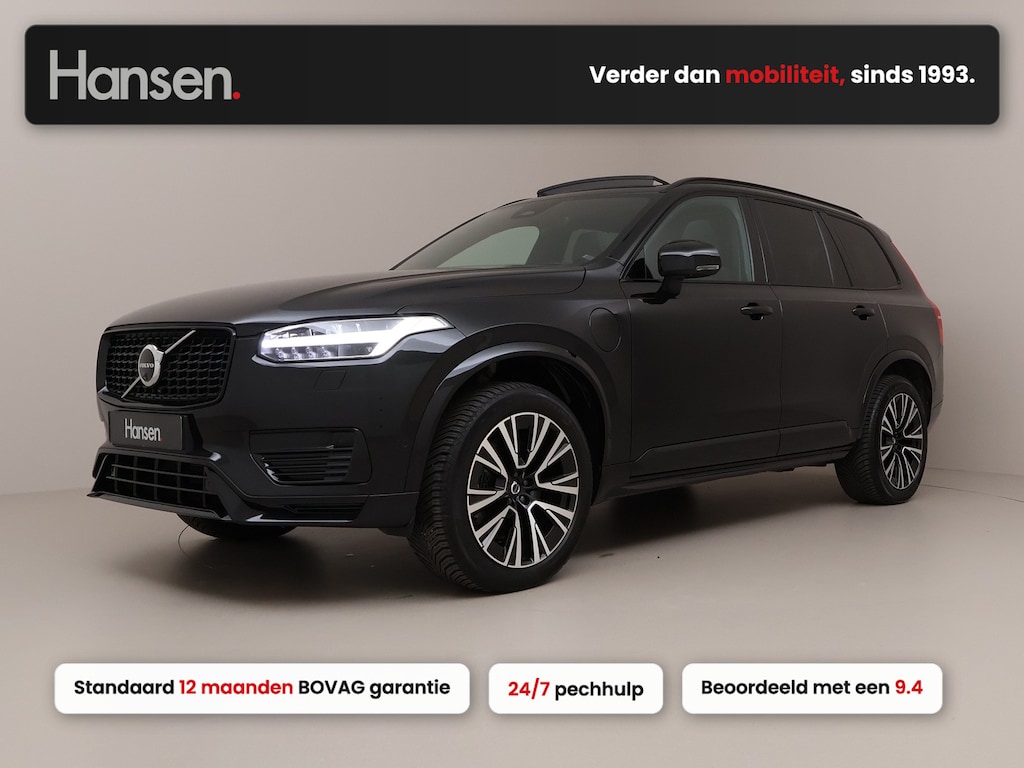 Volvo XC90 2.0 T8 Recharge AWD Ultimate Dark I 7-Zitter I Long Range I Panoramadak I Trekhaak I 360 Camera