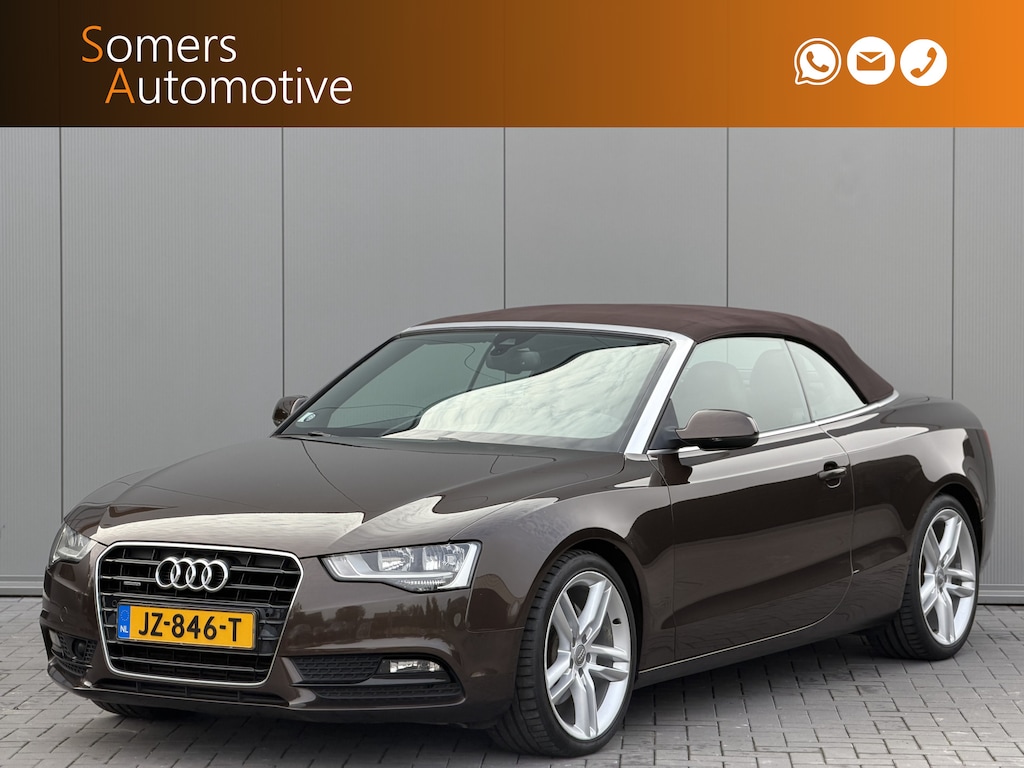 Audi A5 Cabriolet 2.0 TFSI quattro Pro Line | Lederen Sportstoelen | 19" | Adaptive Cruise | Apple CarPlay
