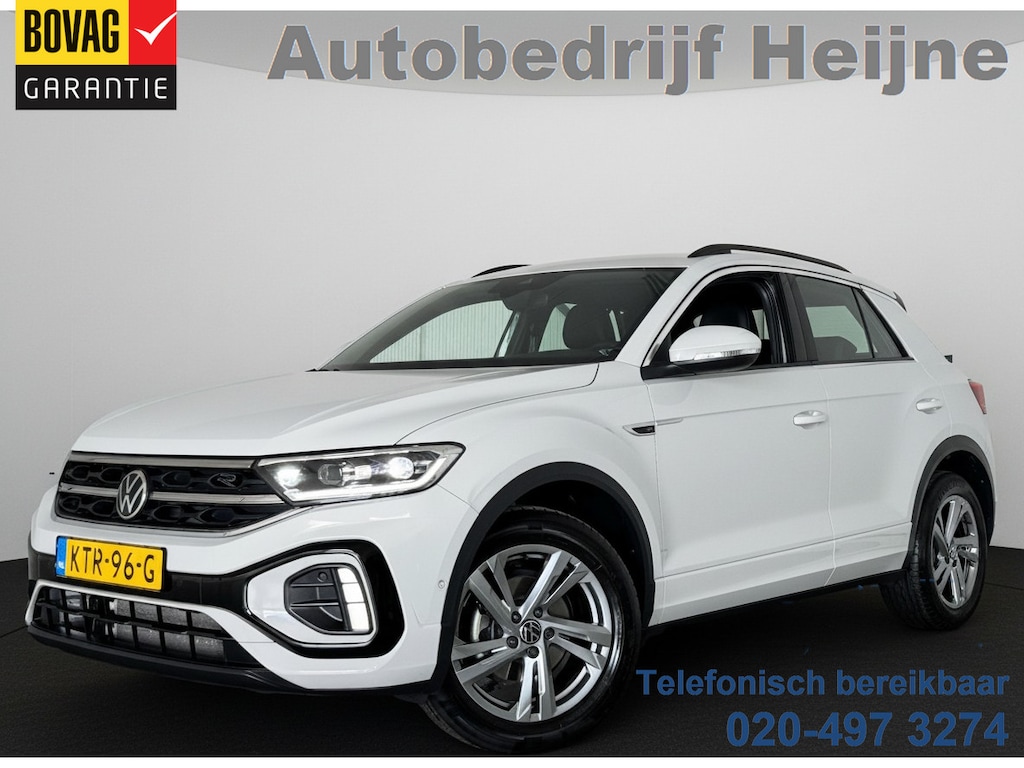 Volkswagen T-Roc TSI 110PK R-LINE SPORT IQ.LIGHT/TREKHAAK/STOEL VERW.