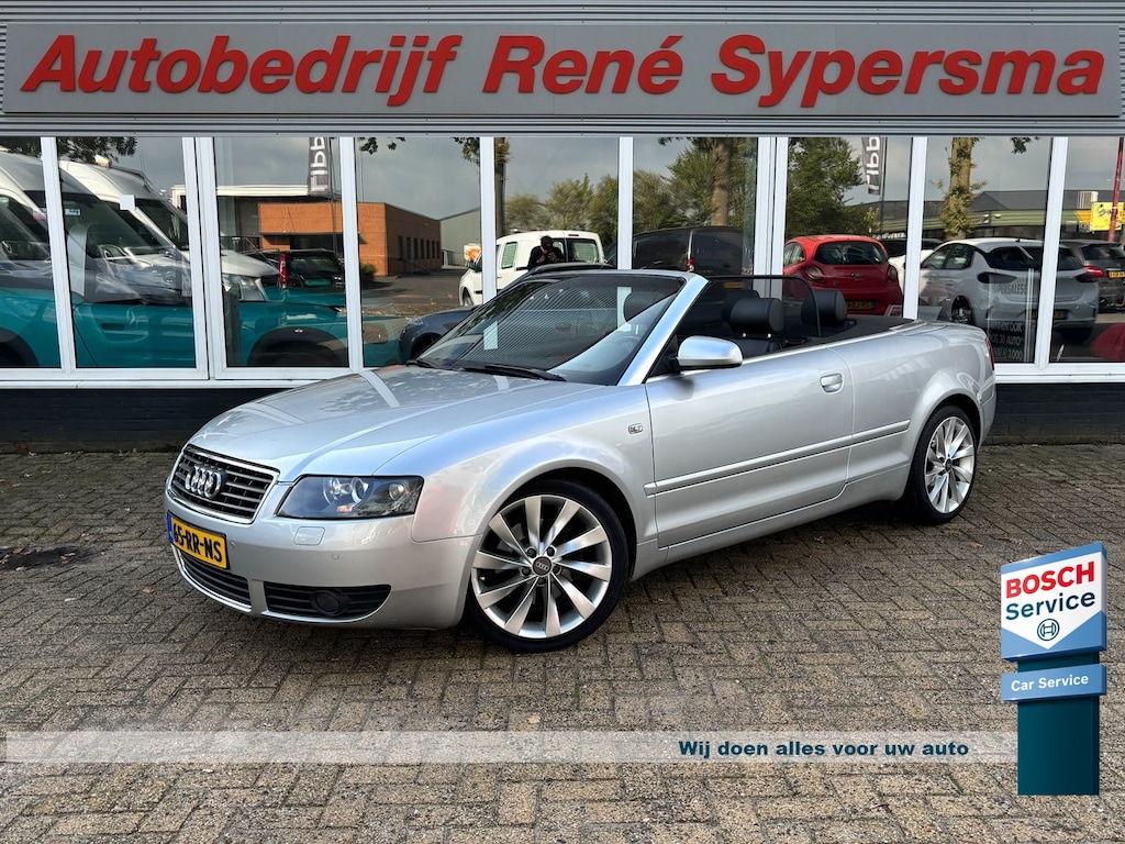 Audi A4 Cabriolet 3.0 V6 Exclusive | Automaat | Stoelverwarming | Memory | Bose | Leder
