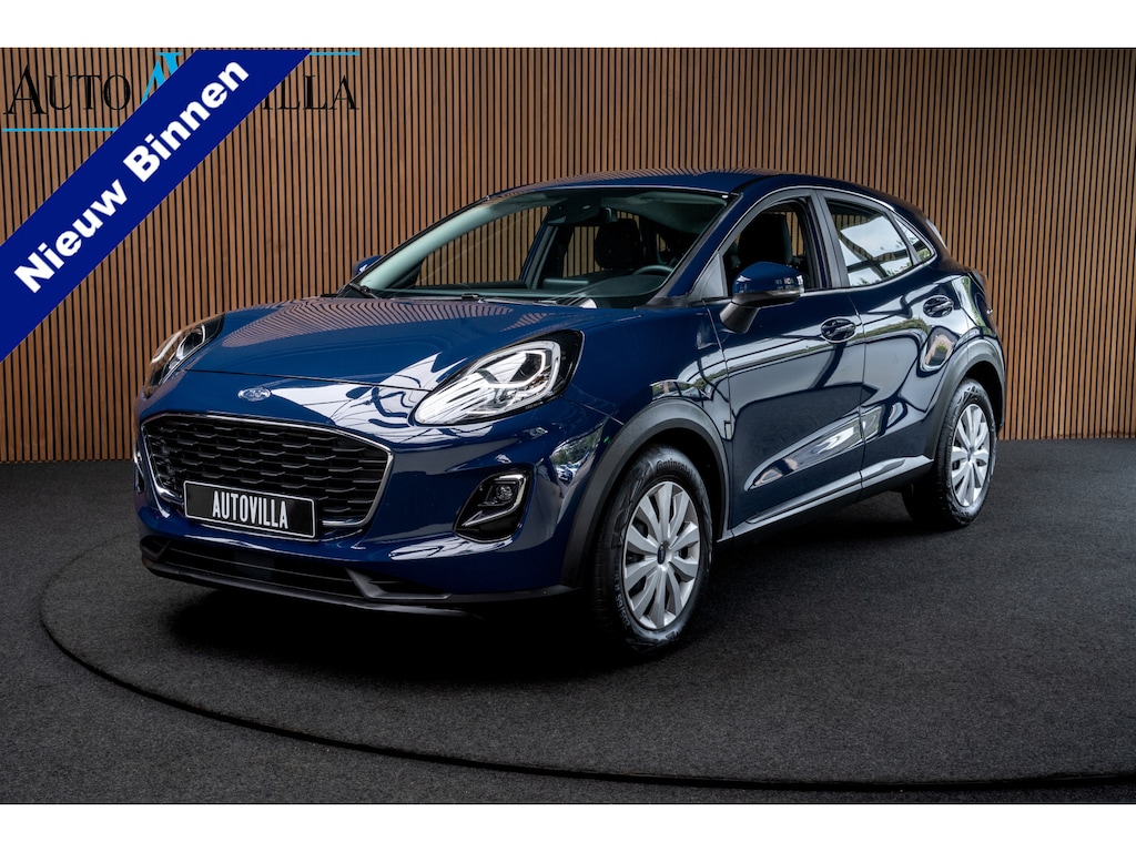 Ford Puma 1.0 EcoB Hybrid Navi Climate Stuur & stoelverwarm. Cruise PDC Carplay Bluetooth 1e eigenaar BTW auto