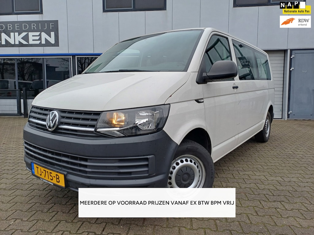 Volkswagen Transporter Kombi 2.0 TDI L2H1 9PERSONEN/PRIJSEXBTW BPM VRJ/AIRCO/ORGNEDERLANDS