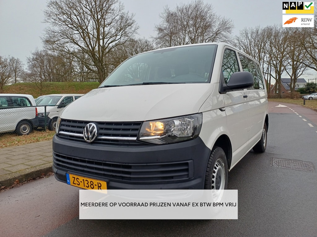 Volkswagen Transporter Kombi 2.0 TDI L1H19PERSONEN/PRIJS EX BTW BPM VRIJ / 35X OP VOORRAAD
