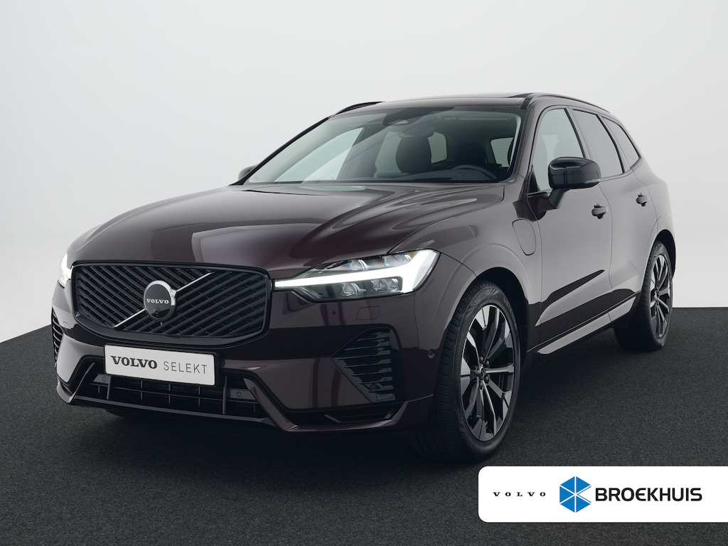 Volvo XC60 T6 Recharge AWD Ultra Dark | Luchtvering | Head-Up | Harman/Kardon | 360° | Panoramadak | All Seasons | Trekhaak