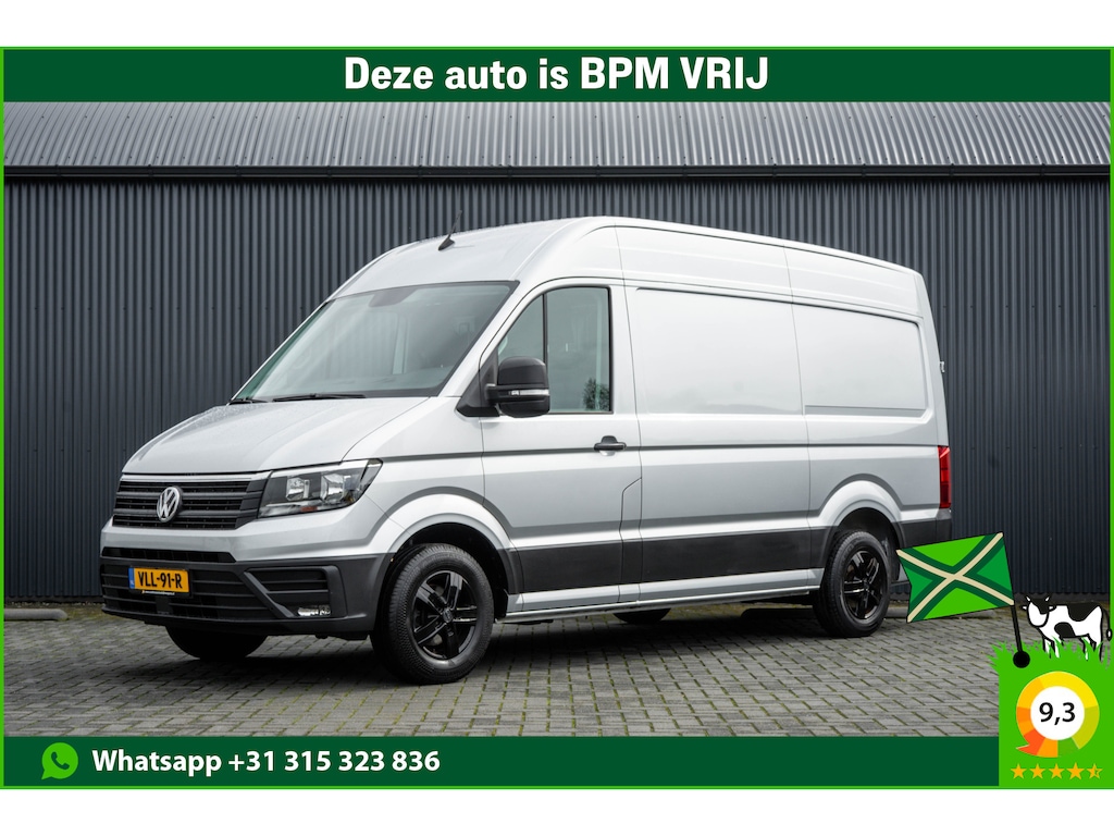 Volkswagen Crafter L3H3 | 140 PK | Automaat | Carplay | Camera | Adapt.Cruise | Trekhaak 3.0T