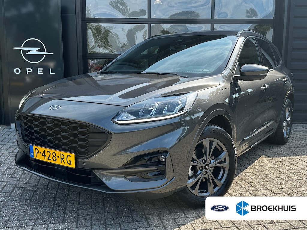 Ford Kuga 2.5 PHEV 225 PK ST-Line | AFNB. TREKHAAK| ADAPTIEVE CRUISE CONTROL| STOEL, STUUR, VOORRUIT EN ACHTERBANKVERWARMING| DODEHOEK DETECTIE| CAMERA + PARKEERSENSOREN| DEALER ONDERHOUDEN|