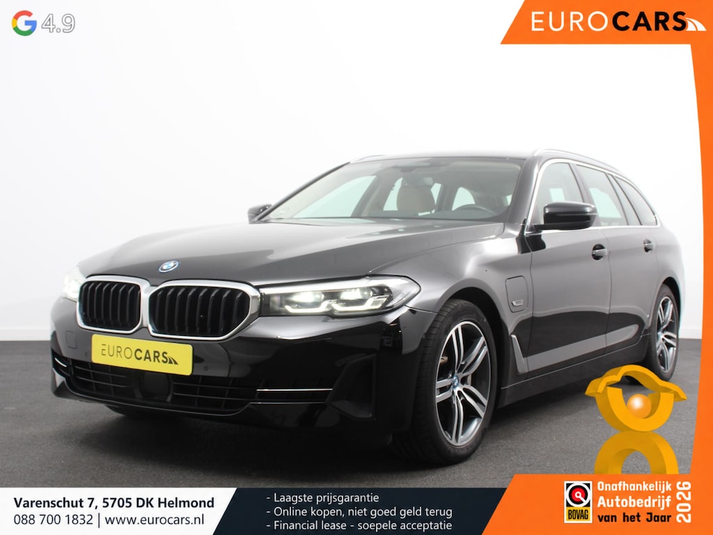 BMW 5-Serie Touring 530e Executive Cimate control Adaptieve cruise control Navigatie Apple Carplay/ Android Auto Parkeersensoren Camera Lichtmetalen velgen Led