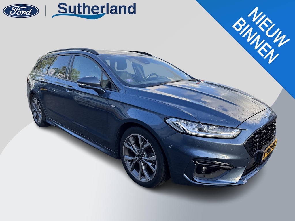 Ford Mondeo Wagon 2.0 IVCT HEV ST-Line 187pk | Adaptieve Cruise | Stoelverwarming | Volledig Leder | Full LED | Elek. achterklep
