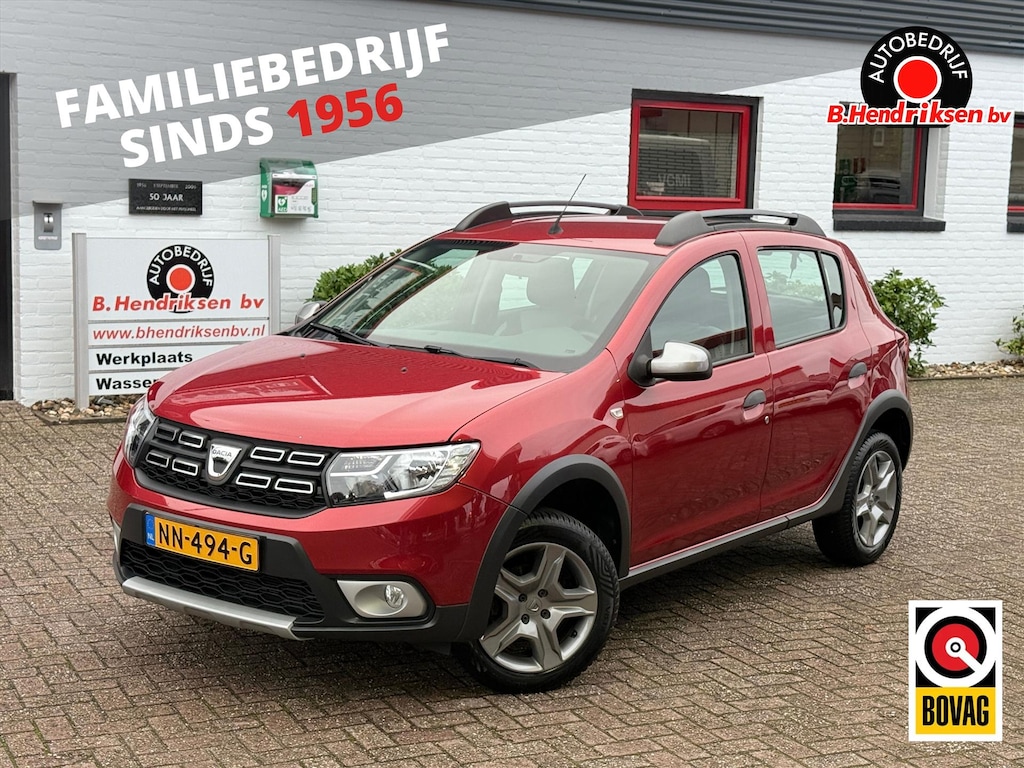 Dacia Sandero 0.9 Tce 90pk Automaat STEPWAY Lauréate/ Trekhaak/ All season banden/ Navigatie/ DAB/ Parkeersensoren/ 1 Eigenaar/ Origineel NL/ NAP