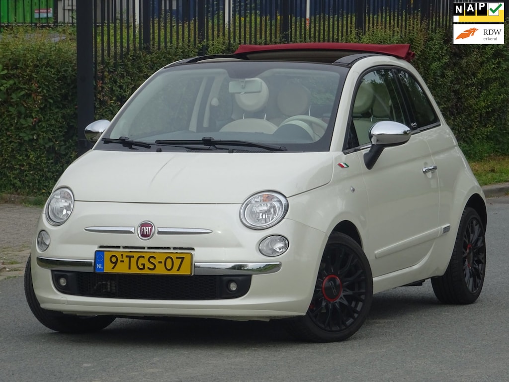 Fiat 500C 0.9 TwinAir Lounge 85DKM NAP/LEER/AIRCO/PDC/APK