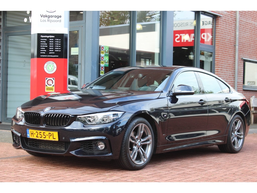 BMW 4-Serie Gran Coupe (F36) 418i Aut. *Executive* | M-Pakket | Cruise & Climate Control | Camera | Stoelverwarming | Navigatie | PDC | Leder | Bluetooth |
