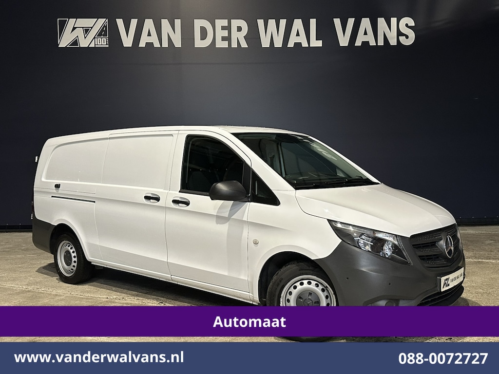 Mercedes-Benz Vito 116 CDI 164pk 9G-Tronic Automaat L3H1 Euro6 Airco | Camera | Navigatie | Cruisecontrol | Apple Carplay Android Auto, Stoelverwarming, Parkeersensoren, Bijrijdersbank