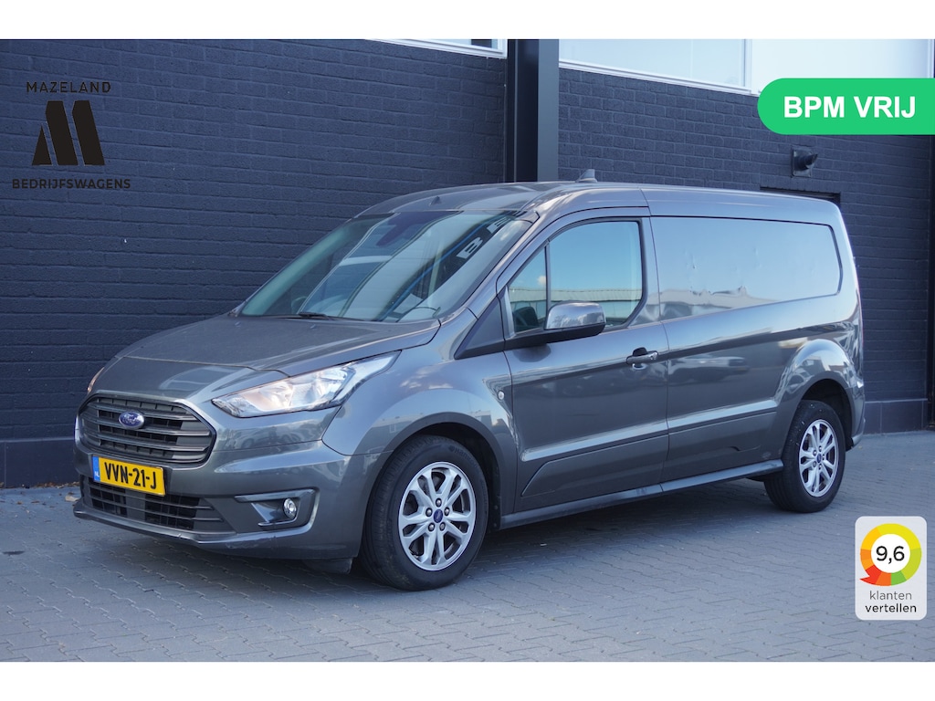 Ford Transit Connect 1.5 EcoBlue 120PK L2 Automaat Limited EURO 6 - AC/Climate - Navi - Cruise - €16.950,- Excl.