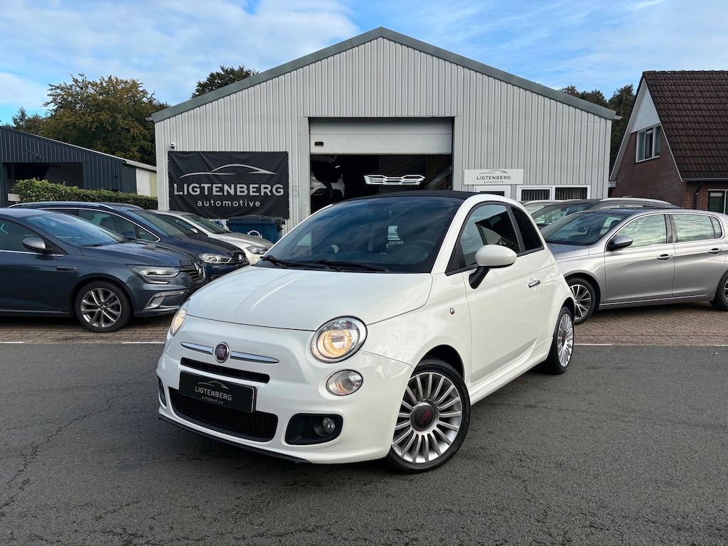 Fiat 500C 0.9 TwinAir 500S Cabrio|Parkeersensor|Airco|NAP