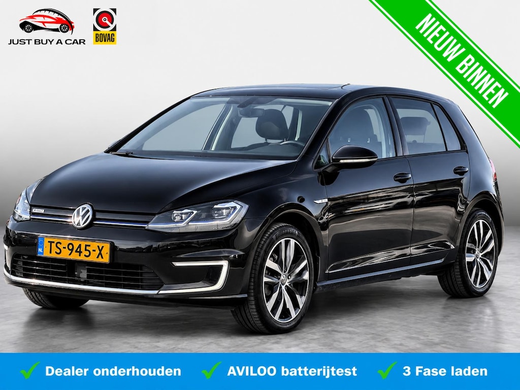 Volkswagen E-Golf e-Golf SoH 90,9% | Warmtepomp | Navi Pro+ | Apple & Android | Black Package | dealeronderhouden |