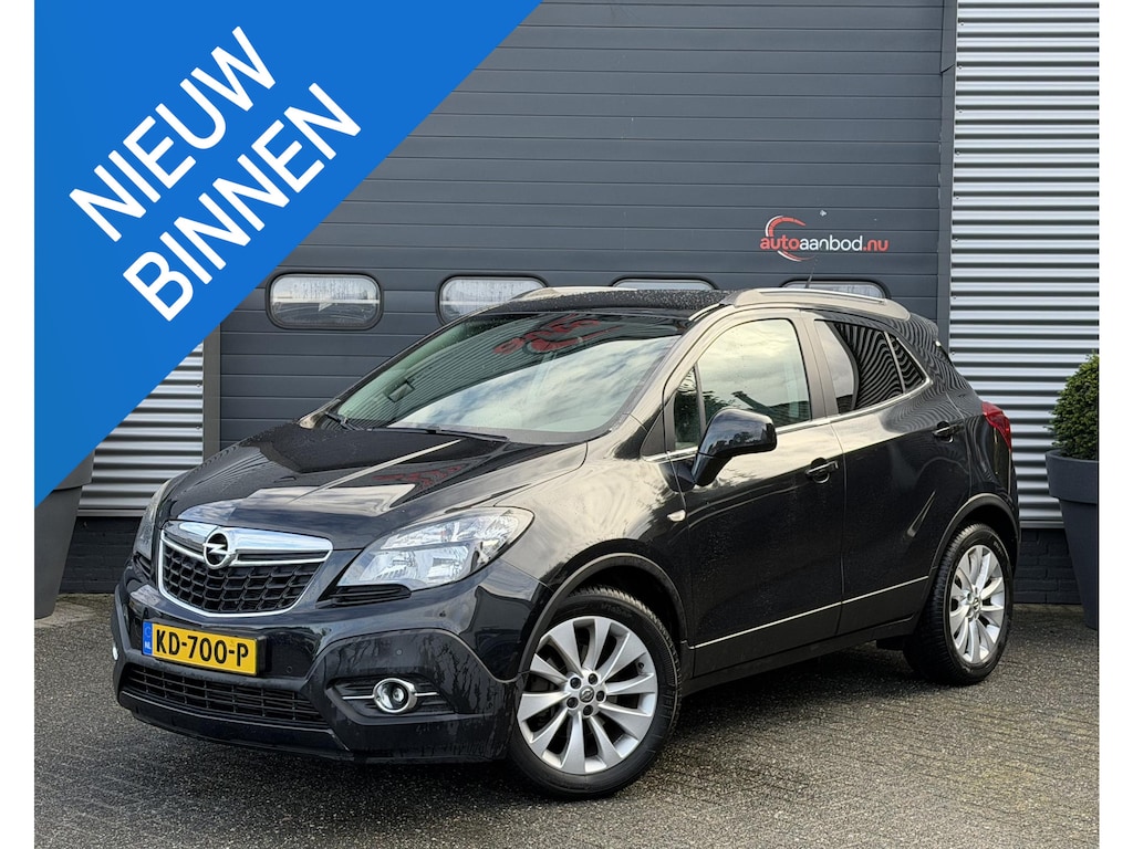 Opel Mokka 1.4 T Cosmo | Navigatie | Lederen Bekleding | Trekhaak | Stuur/Stoelverwarming | Lichtmetalen Velgen |