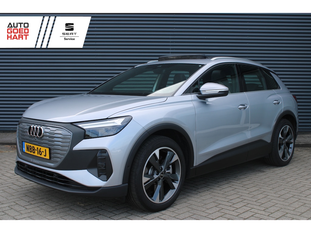 Audi Q4 e-tron 40 S edition 77 kWh S-line Panoramadak Camera Adap-Cruise Stoelverwarming