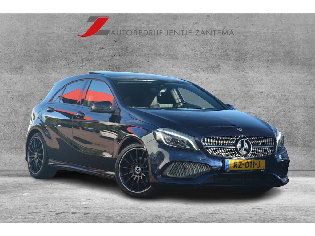 Mercedes-Benz A-klasse 180 Ambition | Navigatie | Schuif/kanteldak | Automaat | AMG line | Airco | Cruise-control | NL auto!! |