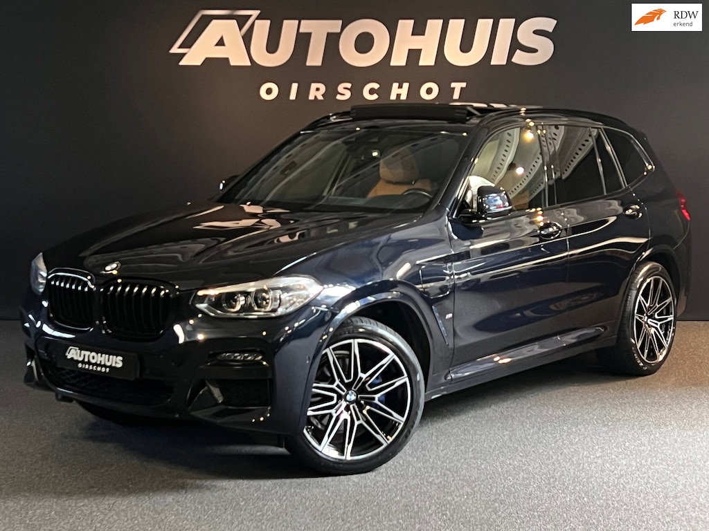 BMW X3 XDrive30e High Executive Edition M Pano/ Leder/ H&K/ 360Camera/ 20"/ Performance remmen