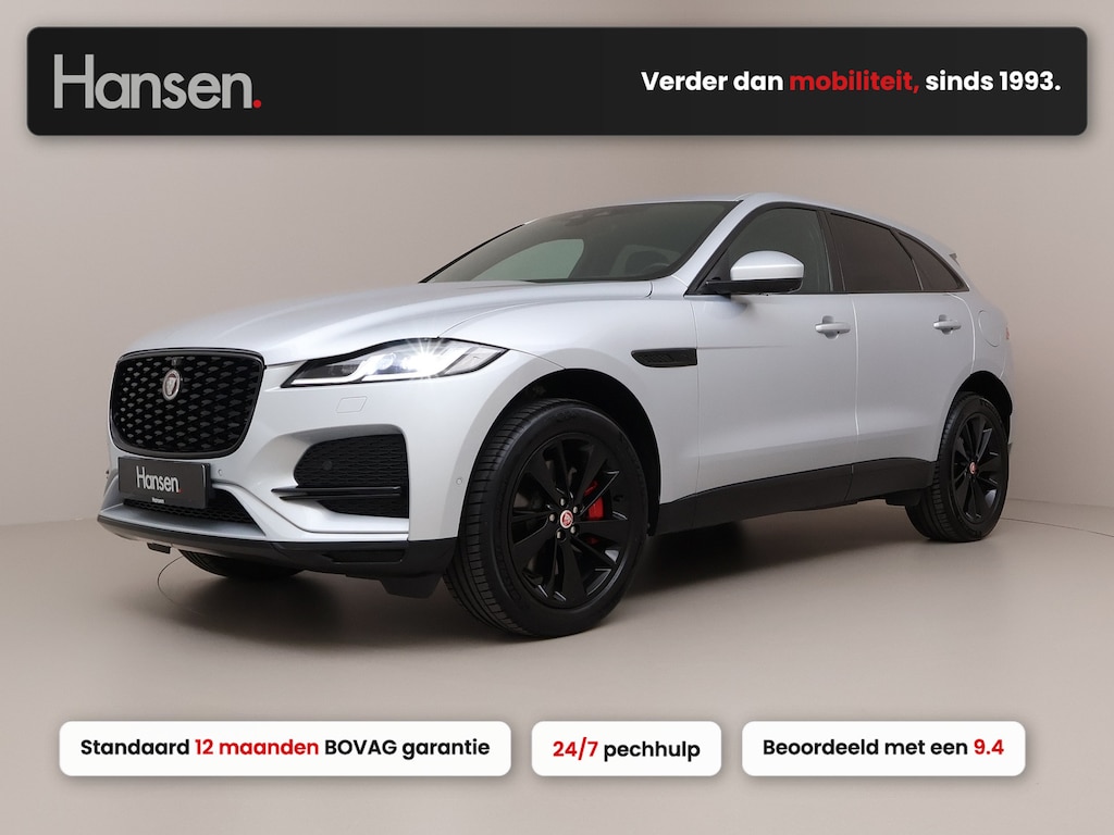 Jaguar F-Pace 2.0 P400e PHEV I Leder I Meridian I Elektrische Stoelverstelling I Dodehoekdetectie I Elek. Achterklep I