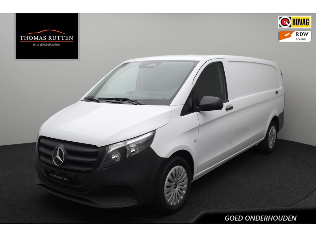 Mercedes-Benz Vito 116 CDI L3 Select 2024 | MBUX | Nieuw Model | Goed Onderhouden | Airco | Stuurwiel Bediening | Stoelverwarming | Navigatie | Achteruitrij Camera | Cruise Control | Elektrische Ramen | 2 Sleutels