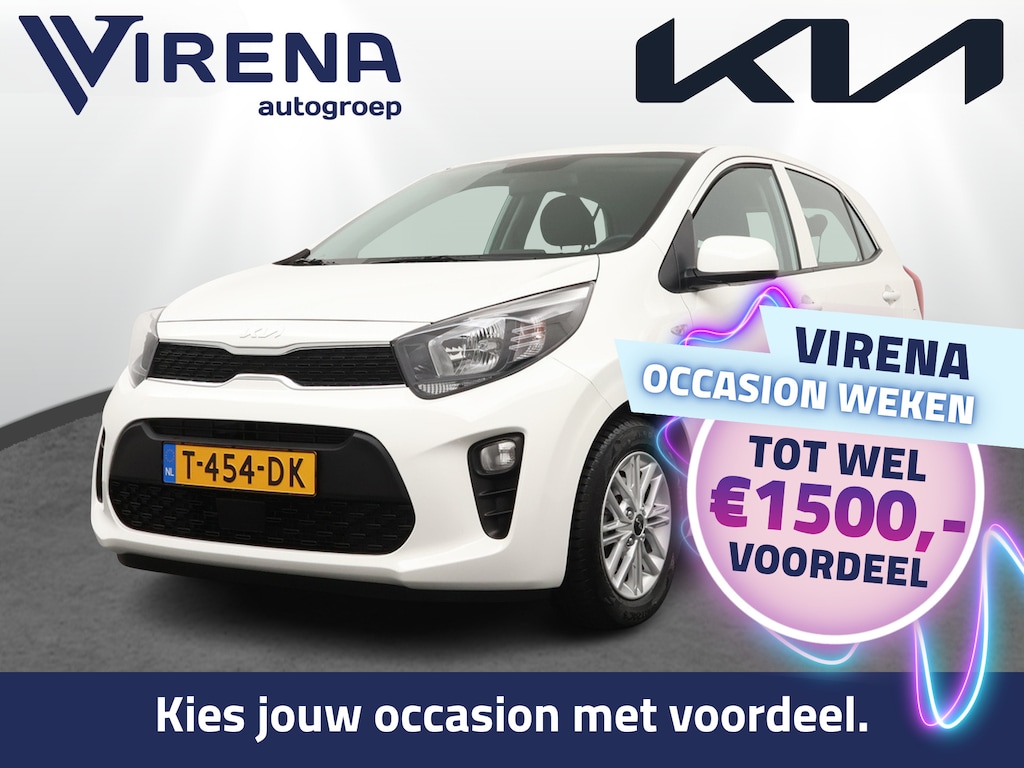 Kia Picanto 1.0 DPi DynamicLine - Achteruitrijcamera - Apple CarPlay/Android Auto - Cruise Control - Airco - Fabrieksgarantie tot 06-2030