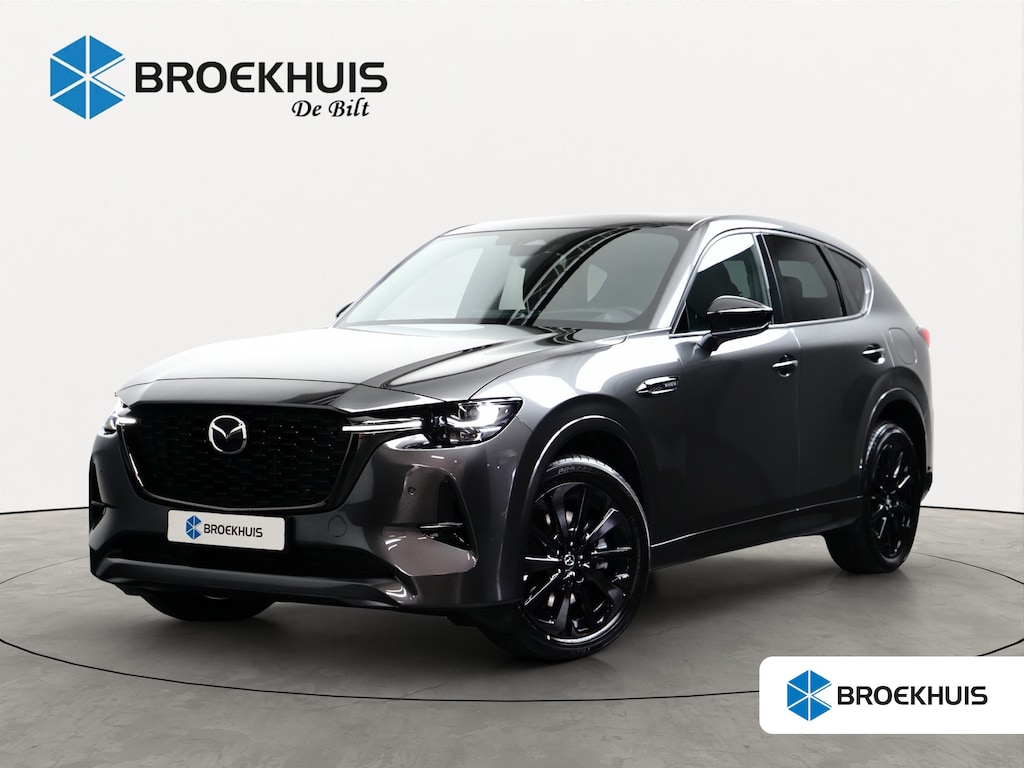 Mazda CX-60 2.5 e-SkyActiv PHEV Homura | VOL! | 360° CAMERA | PANODAK | DODE HOEK | PARK SENS V+A | ADAPTIVE CRUISE | ELEKT. STOEL INCL. MEMORY | STOELVERWARMING + VERKOELING
