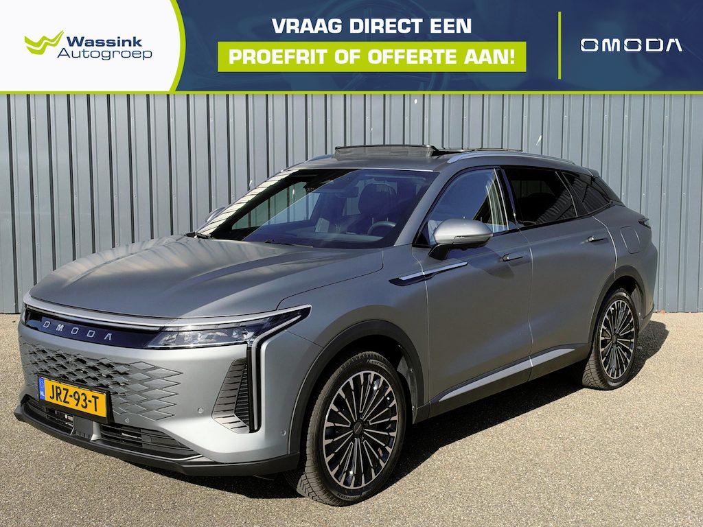 Omoda 9 1.5T-GDi SHS-P Premium 5p | Elektrisch verstelbare voorstoelen | Panoramadak/schuifdak | Lederen bekleding | Adaptief cruise control | 1500KG Trekgewicht
