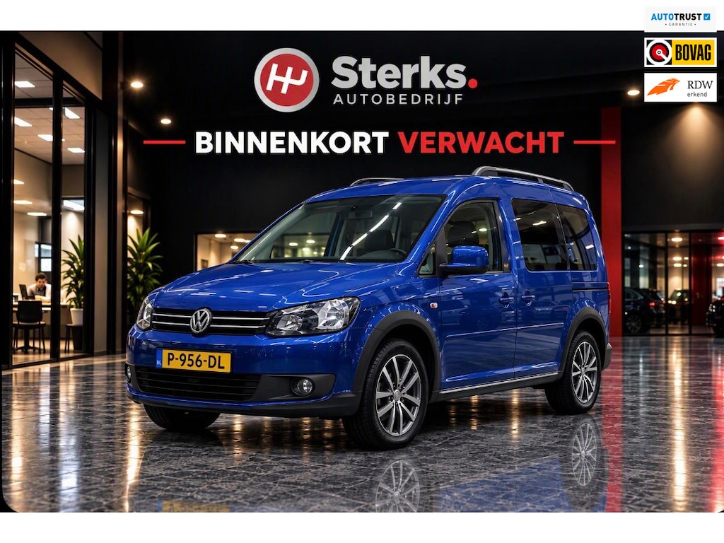 Volkswagen Caddy 1.2 TSI Trendline 5 PERSOON UITVOERING GEEL KENTEKEN TREKHAAK