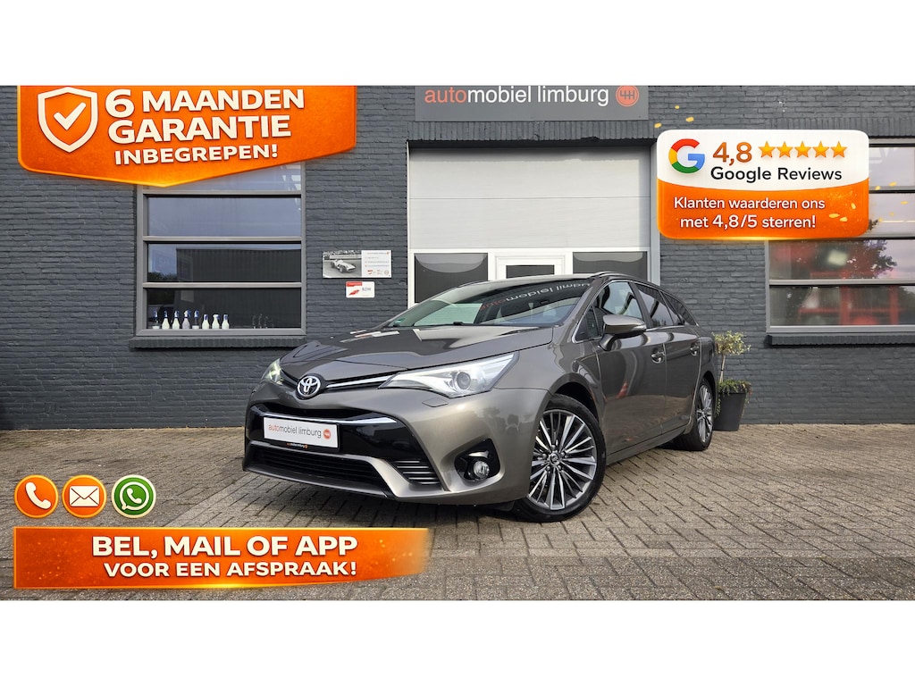 Toyota Avensis Touring Sports 1.8 VVT-i Premium | LEDER | CAMERA | VOLLEDIGE ONDERHOUDSHISTORIE