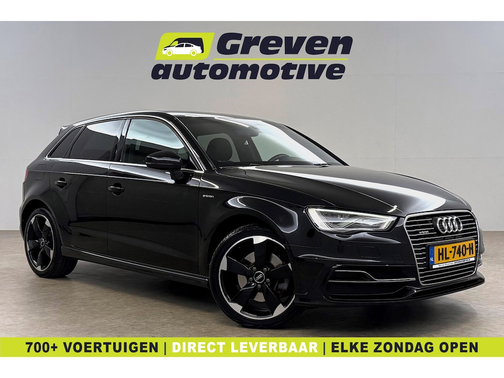 Audi A3 1.4 e-tron PHEV S-line | Sterrenhemel | Sfeer | Clima | Cruise | Navi | Trekhaak | LED | Parkeersens.