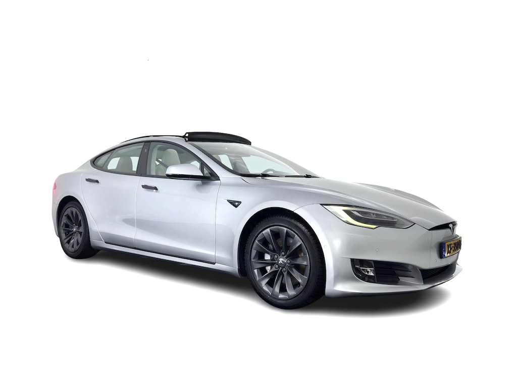 Tesla Model S 100D AWD (3-Fase-17kW) {SoH-87%} Aut. *PANO | LEATHER | AIRSUSPENION | FULL-LED | NAVI-FULLMAP | KEYLESS | HEATED-SPORTSEATS | DIGI-COCKPIT | CAMERA | 19"ALU*