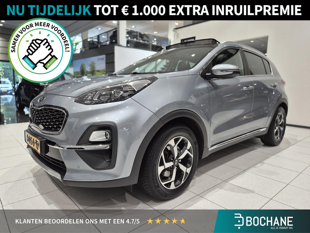 Kia Sportage 1.6 T-GDI DynamicPlusLine | Panoramadak | Trekhaak | Stoelverwarming | Camera |