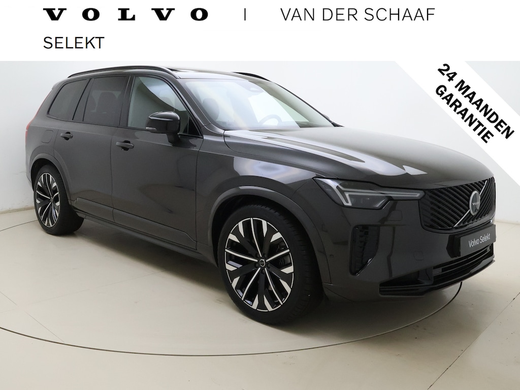 Volvo XC90 T8 455pk AWD Ultra Dark / Luchtvering / Bowers&Wilkins Audio / Trekhaak / Massage / Ventilatie / Gelaagd Glas / 21" + All Season / 360 Camera / Full-LED / Head-Up / Lederen Dashboard /